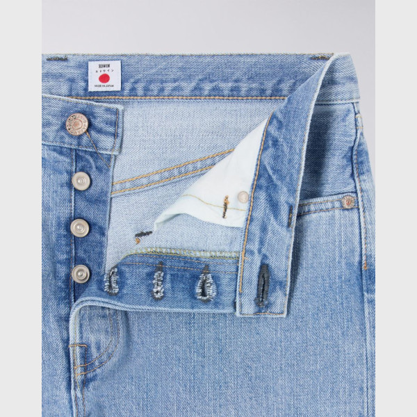 Edwin REGULAR STRAIGHT - 14oz Kurabo Recycle Red Selvage Denim - Image 3