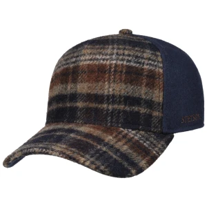 Stetson 7760302 Wool Check Trucker Cap
