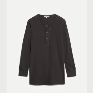 Merz b.Schwanen 102 Loopwheeled Maco-Imit Long Sleeve Henley