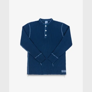 Iron Heart IHTL-1213 - Waffle Knit Long Sleeved Thermal Henley IND