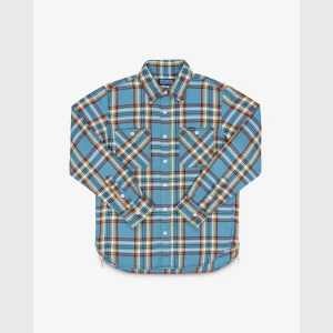 Iron Heart IHSH-442 9oz Selvedge Flannel Check Work Shirt