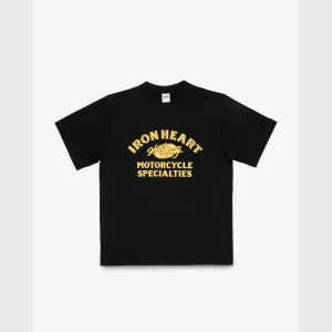 Iron Heart IHT-2602 7.5oz Printed Loopwheel Crew Neck T-Shirt