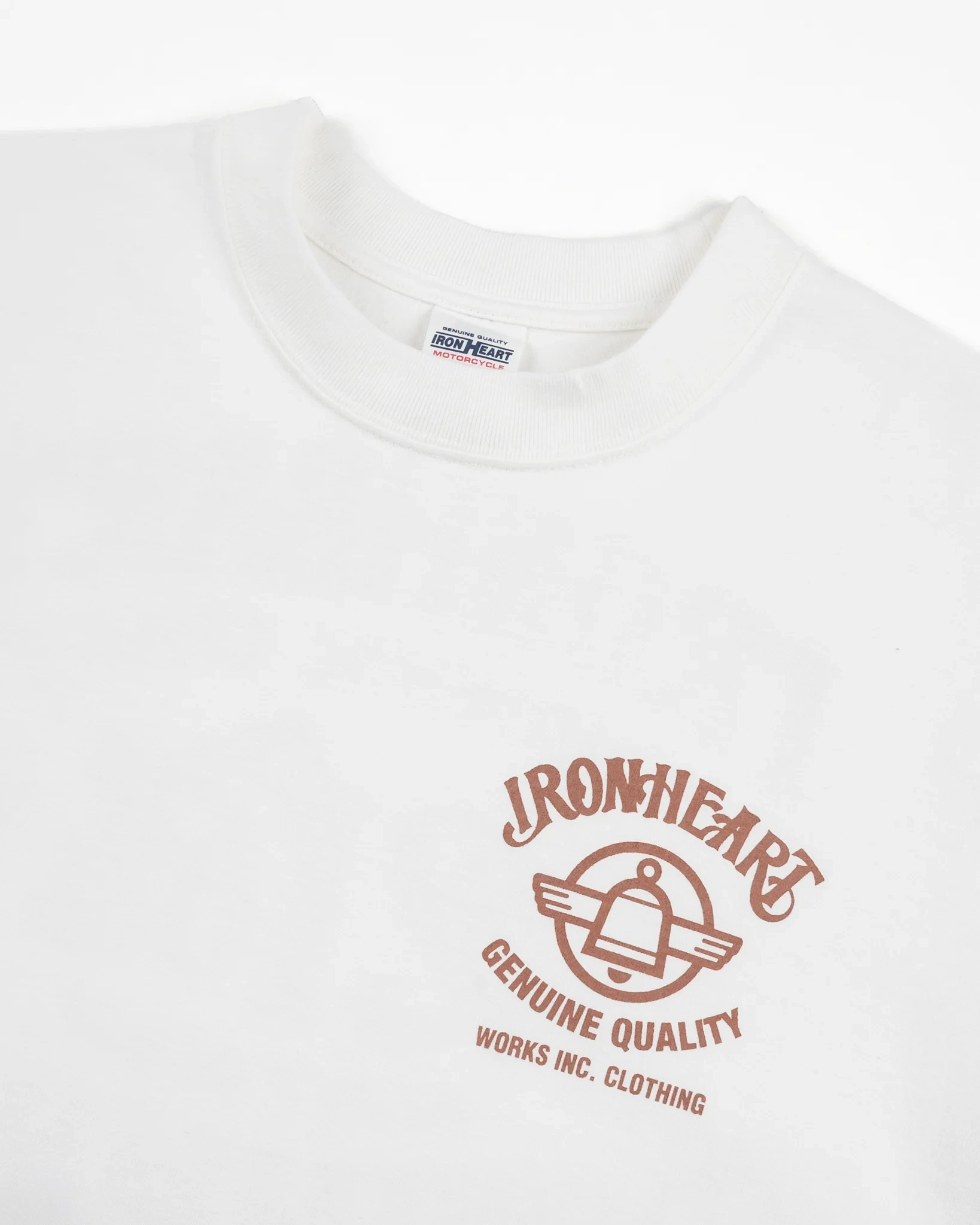 Iron Heart IHT-2603 7.5oz Printed Loopwheel Crew Neck T-Shirt - Image 10