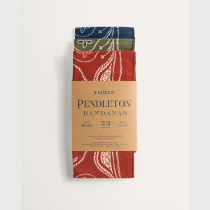 Pendleton WESTERN 3-PACK BANDANA