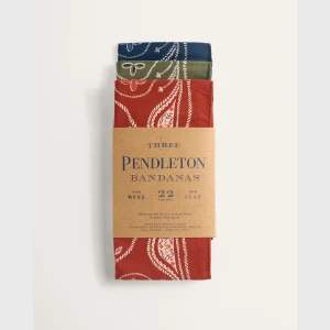 Pendleton WESTERN 3-PACK BANDANA